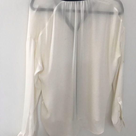 Vince button down silk blouse - Picture 4 of 6